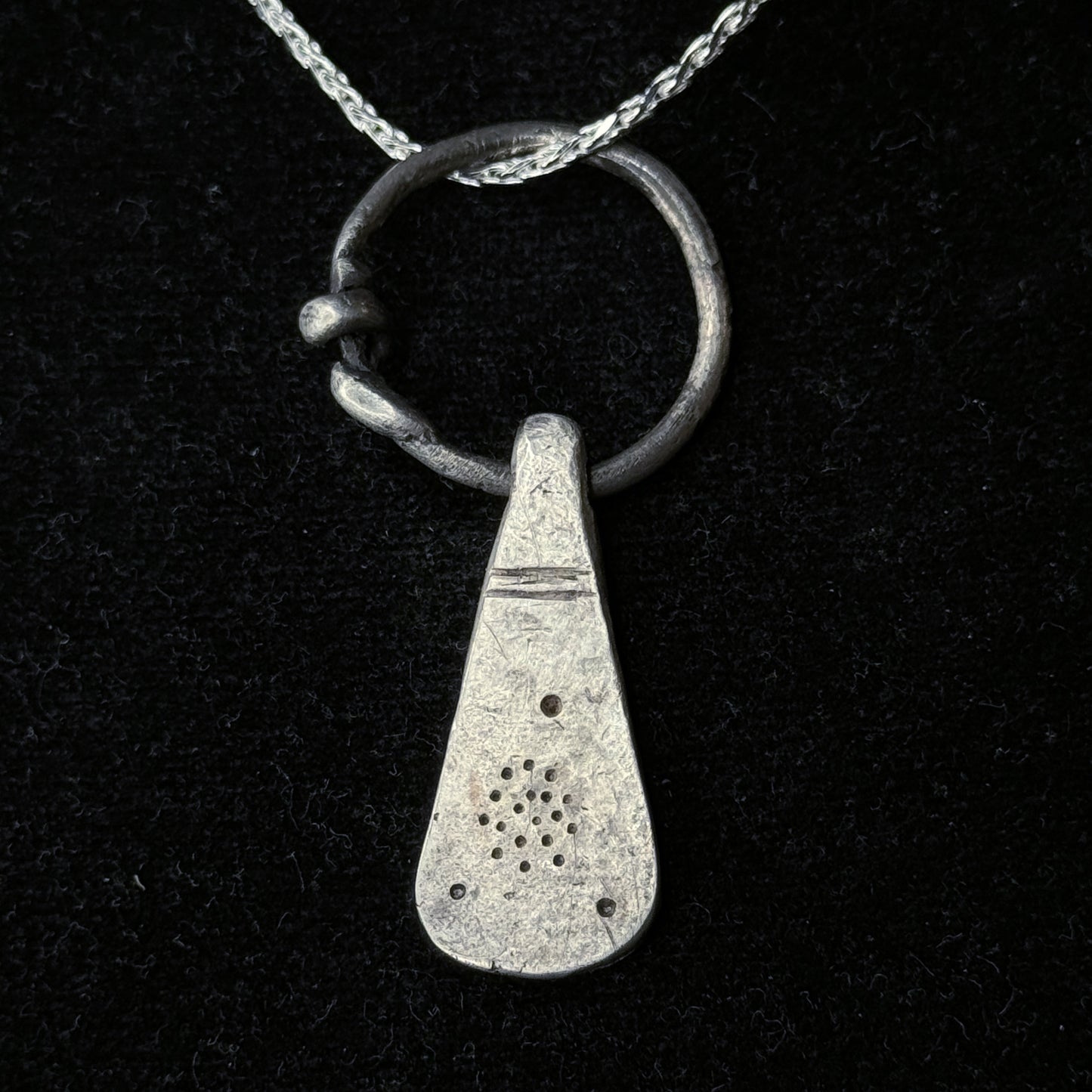 *** NEW YEAR Sale*** Viking Silver Axe Pendant 9th-11th C AD