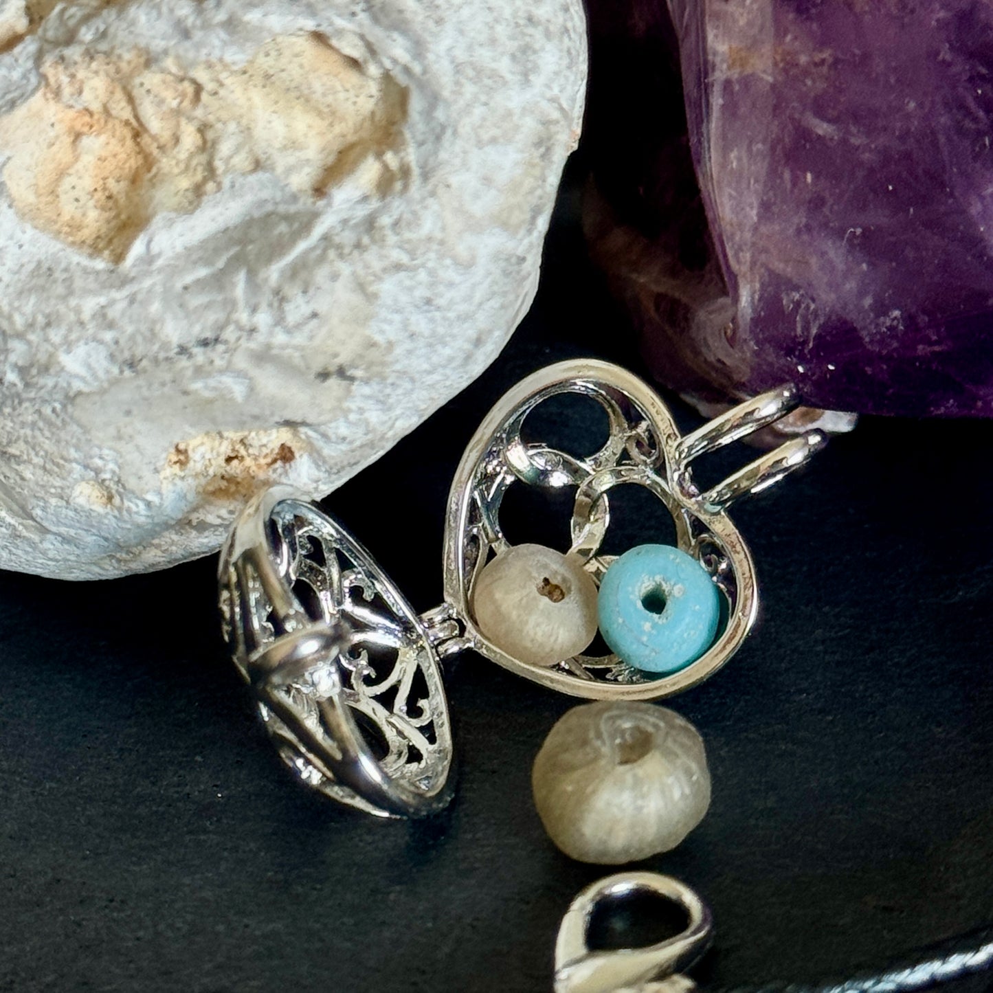 Ancient Roman Glass Beads Necklace (100 B.C. - 100 A.D.)