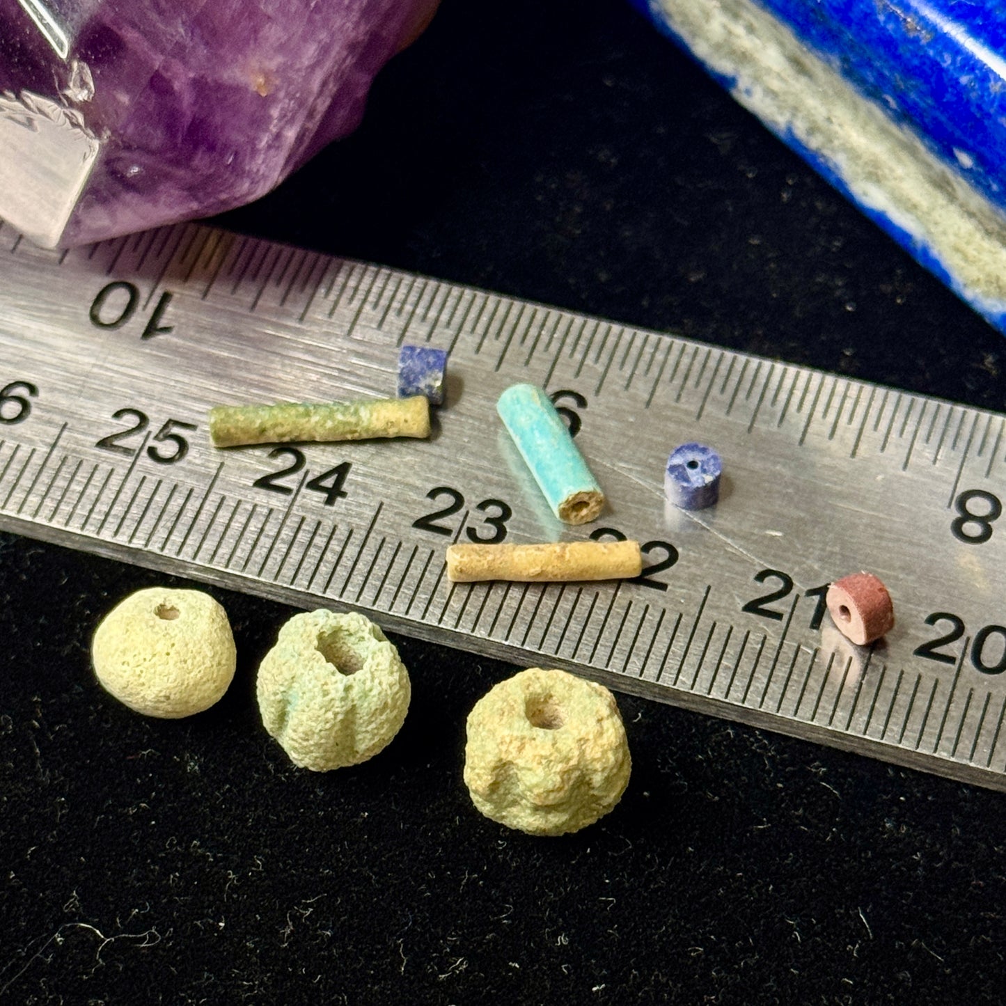 Ancient Egyptian Faience & other Beads (1000 B.C.) – Late New Kingdom to Third Intermediate Period
