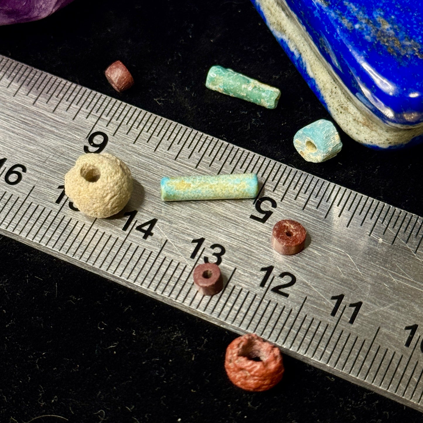 Ancient Egyptian Faience & other Beads (1000 B.C.) – Late New Kingdom to Third Intermediate Period