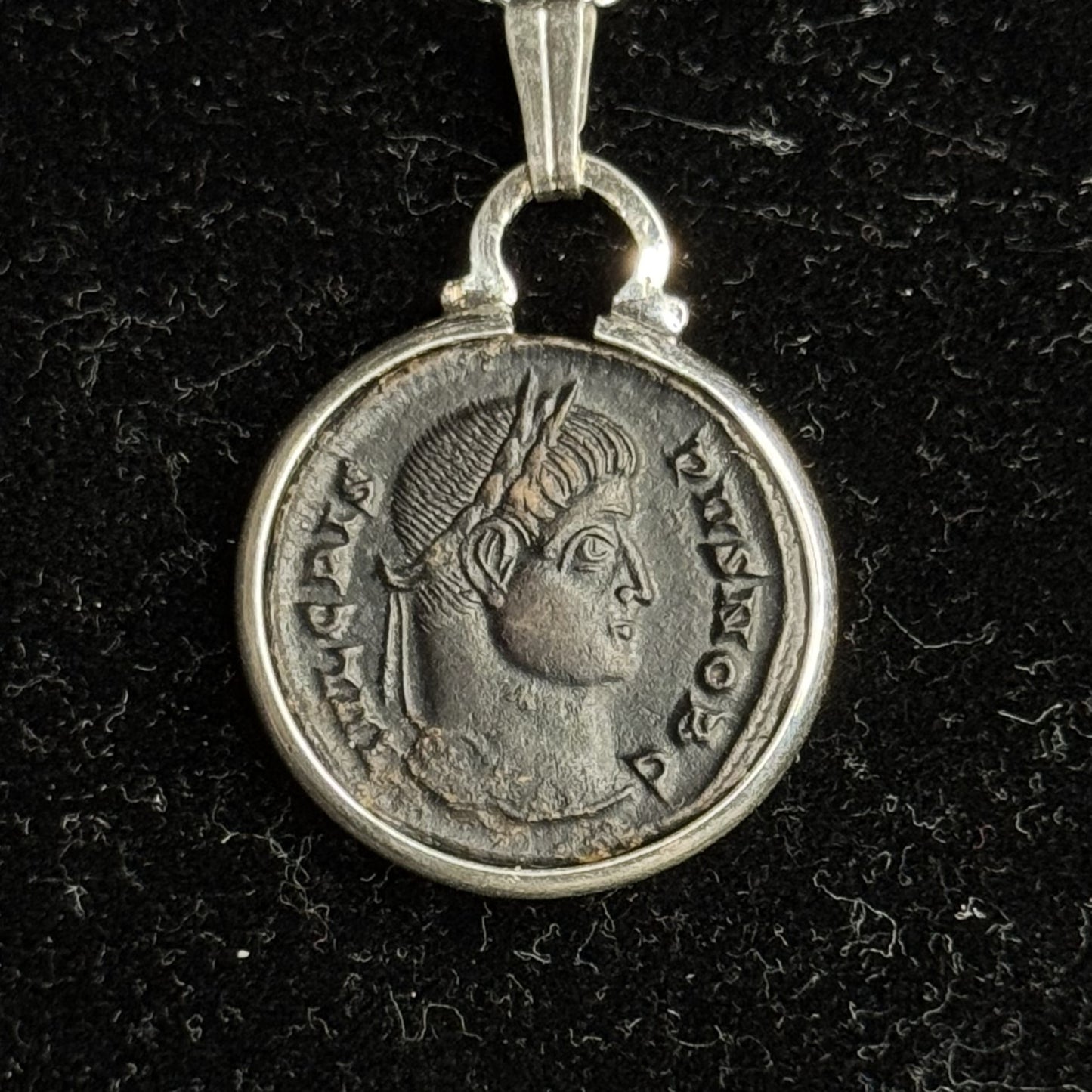 Ancient Roman Coin Pendant – Constantine the Great, 4th Century AD
