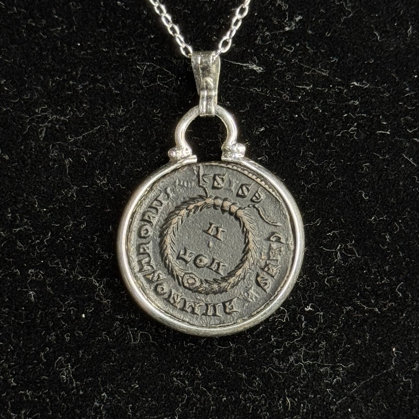 Ancient Roman Coin Pendant – Constantine the Great, 4th Century AD