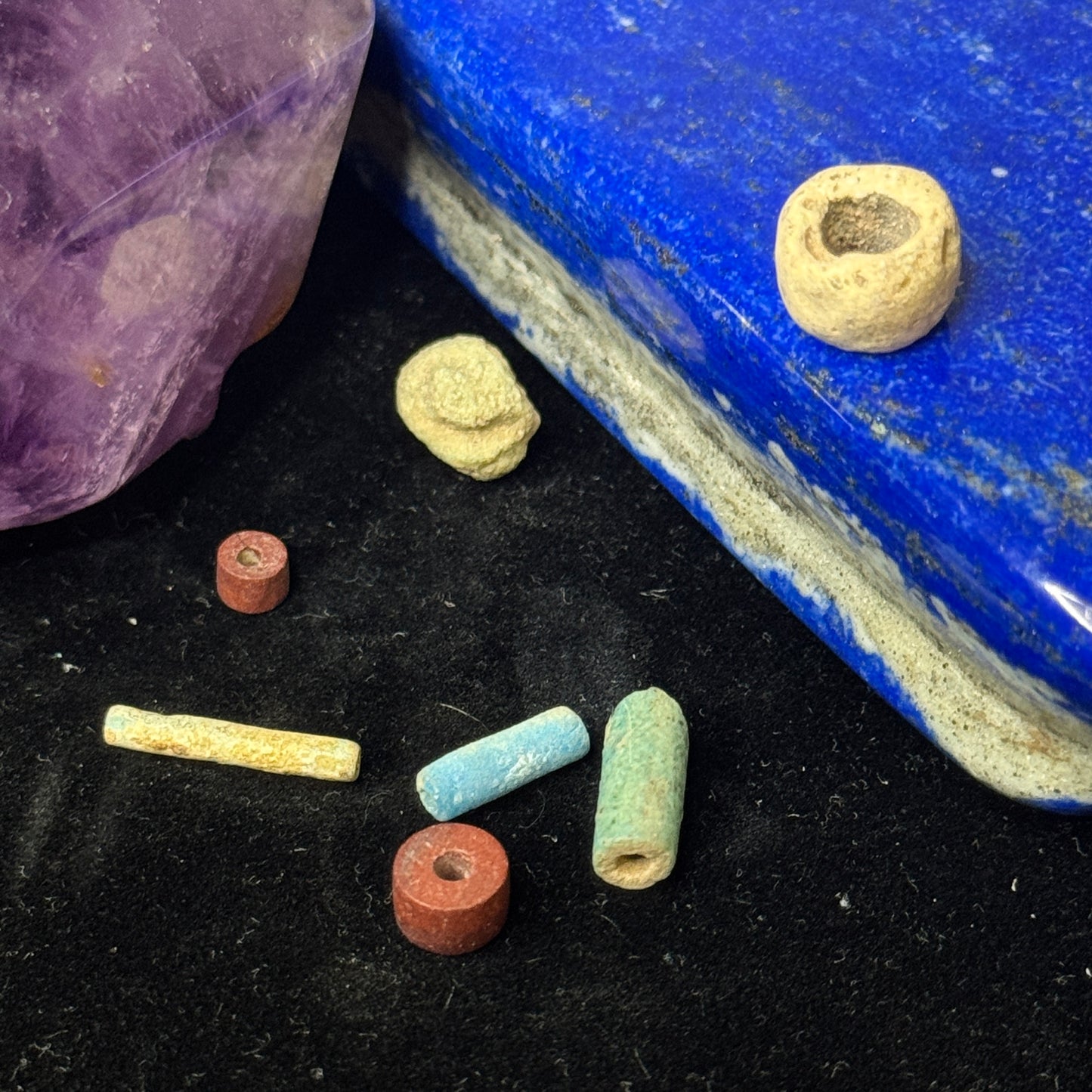 Ancient Egyptian Faience & other Beads (1000 B.C.) – Late New Kingdom to Third Intermediate Period