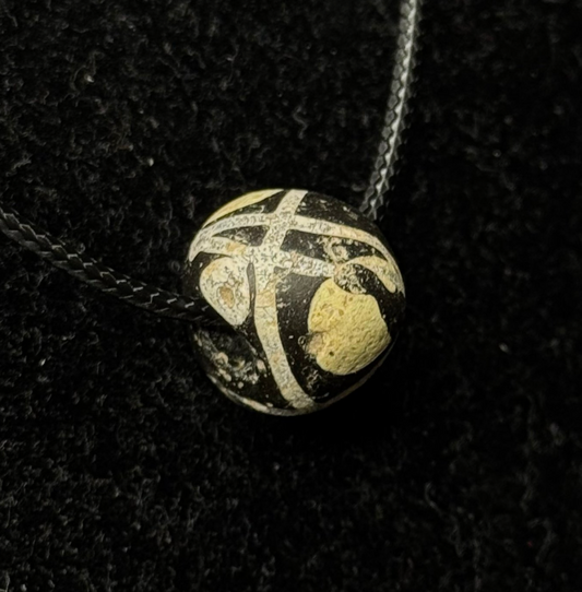 Ancient Roman Glass RARE Ancient Roman Glass "Eye Bead" – 1st–4th Century AD