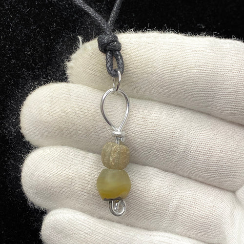 Ancient Egyptian Jasper and faience Beads Pendant – circa 1500–400 BC