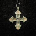 Medieval Byzantine Bronze Cross Pendant – Circa 10th–12th Century AD