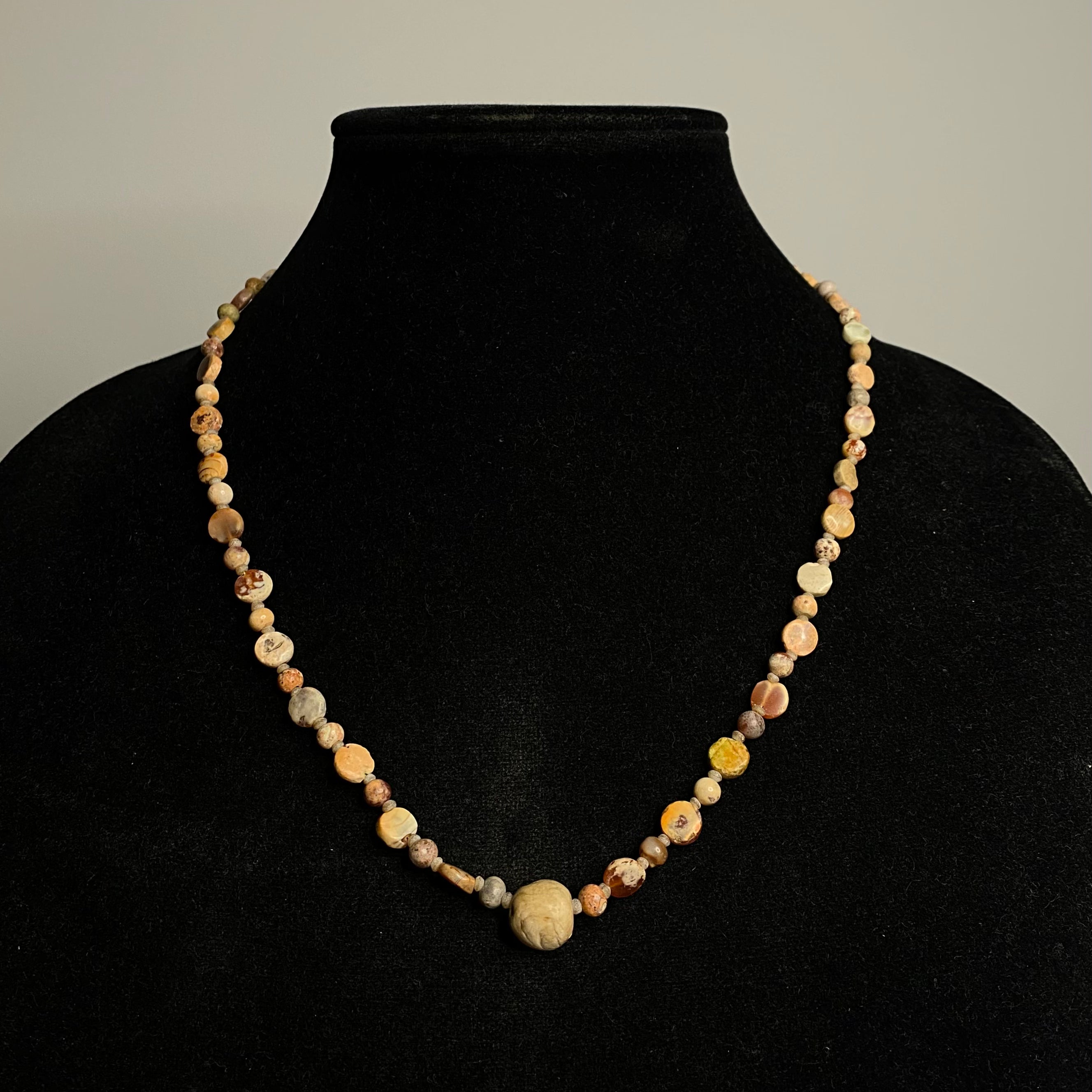 Ancient Roman Carnelian Bead Necklace – 1st Millennium BC and Later