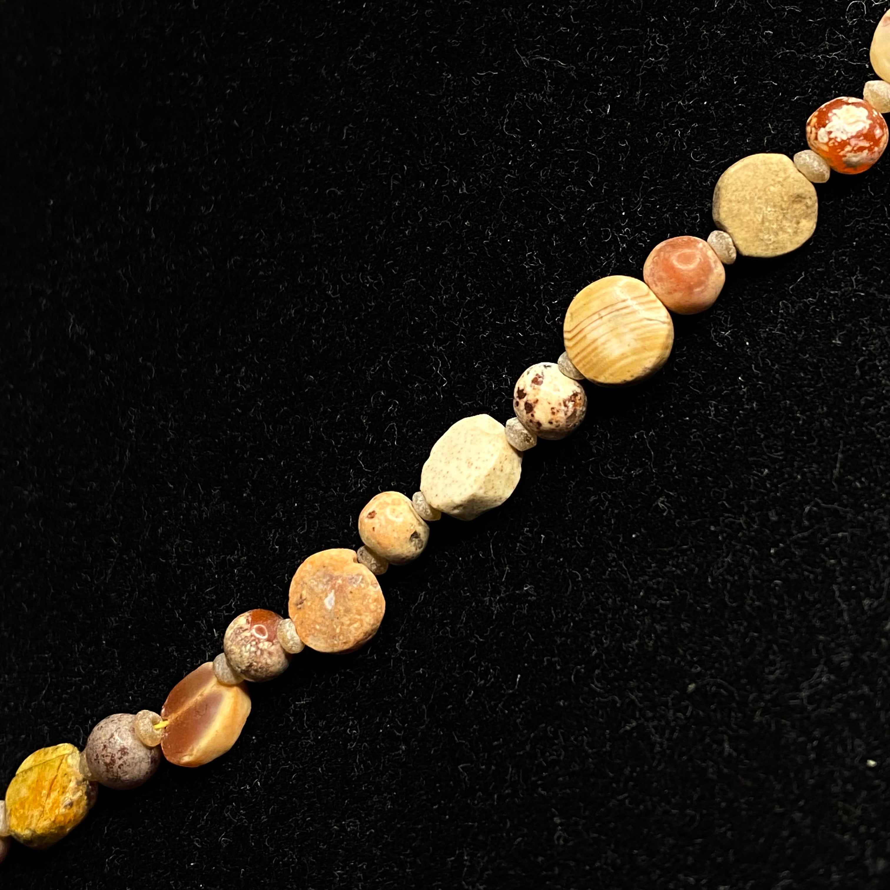 Ancient Roman Carnelian Bead Necklace – 1st Millennium BC and Later
