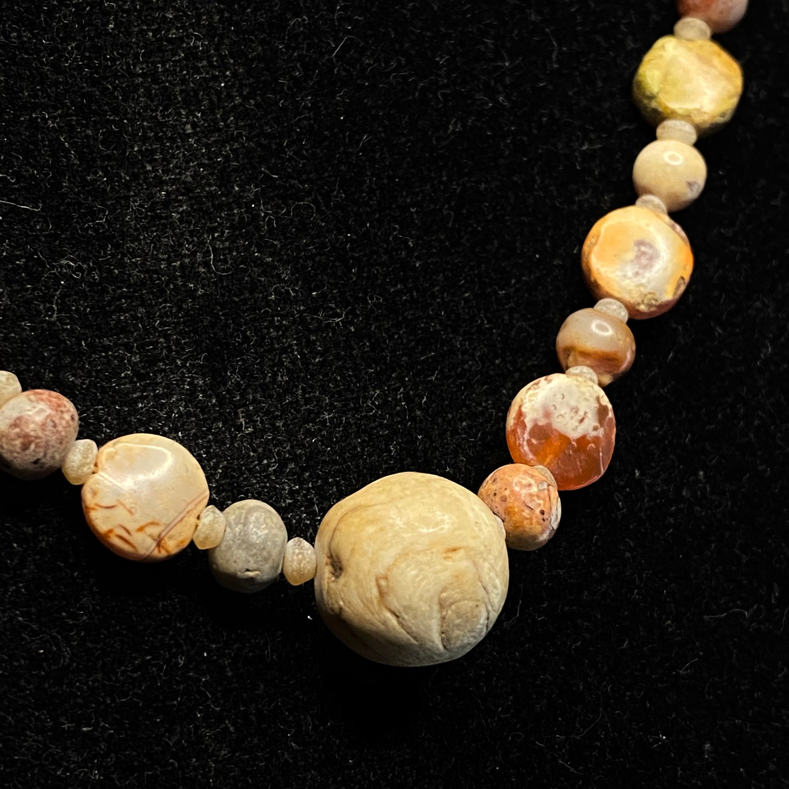 Ancient Roman Carnelian Bead Necklace – 1st Millennium BC and Later