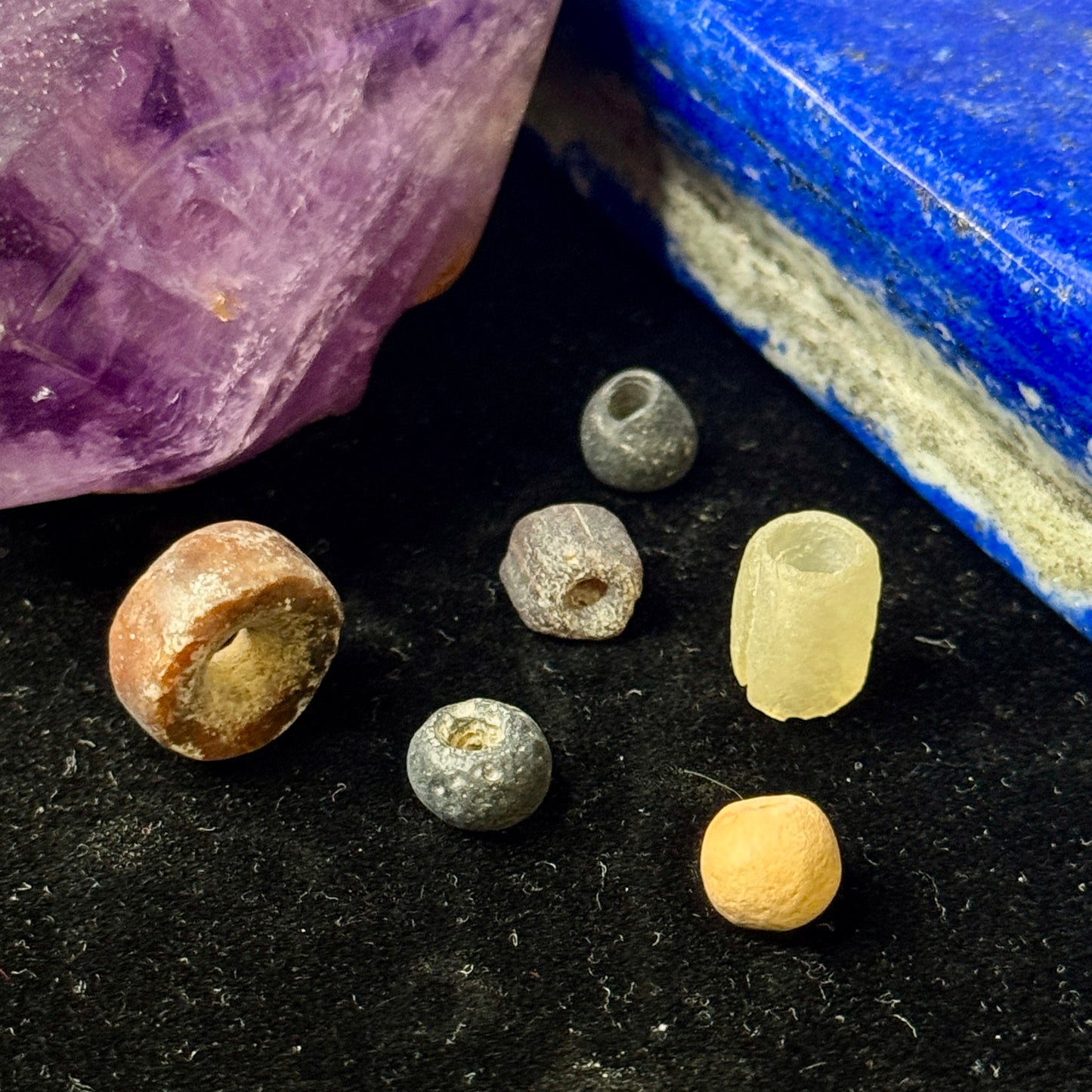 Ancient Roman Glass &amp; Stone Beads (1st–3rd Century A.D.)