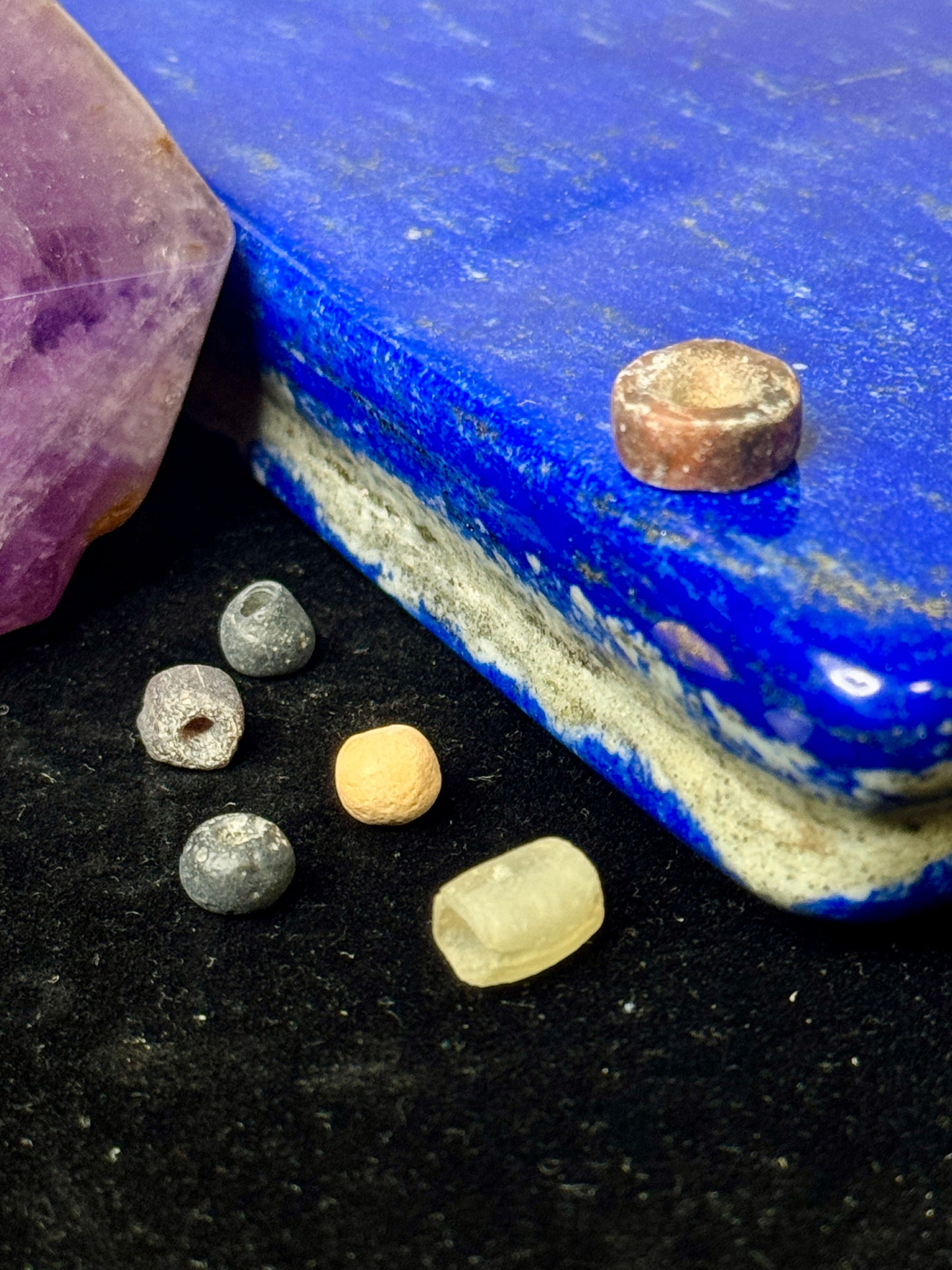 Ancient Roman Glass &amp; Stone Beads (1st–3rd Century A.D.)