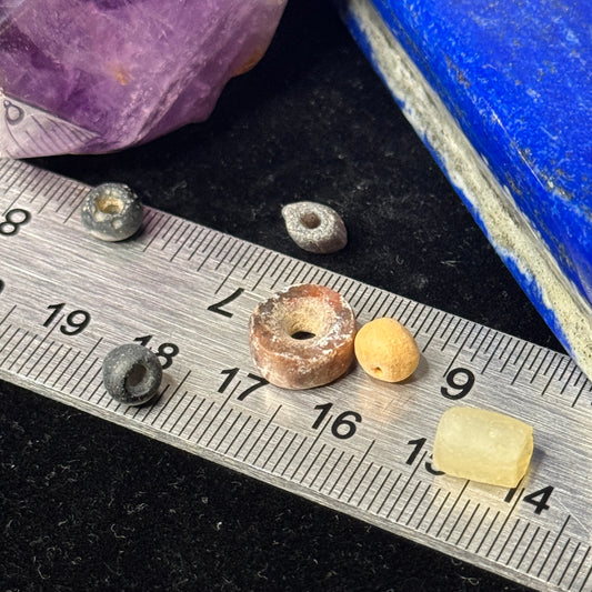 Ancient Roman Glass &amp; Stone Beads (1st–3rd Century A.D.)