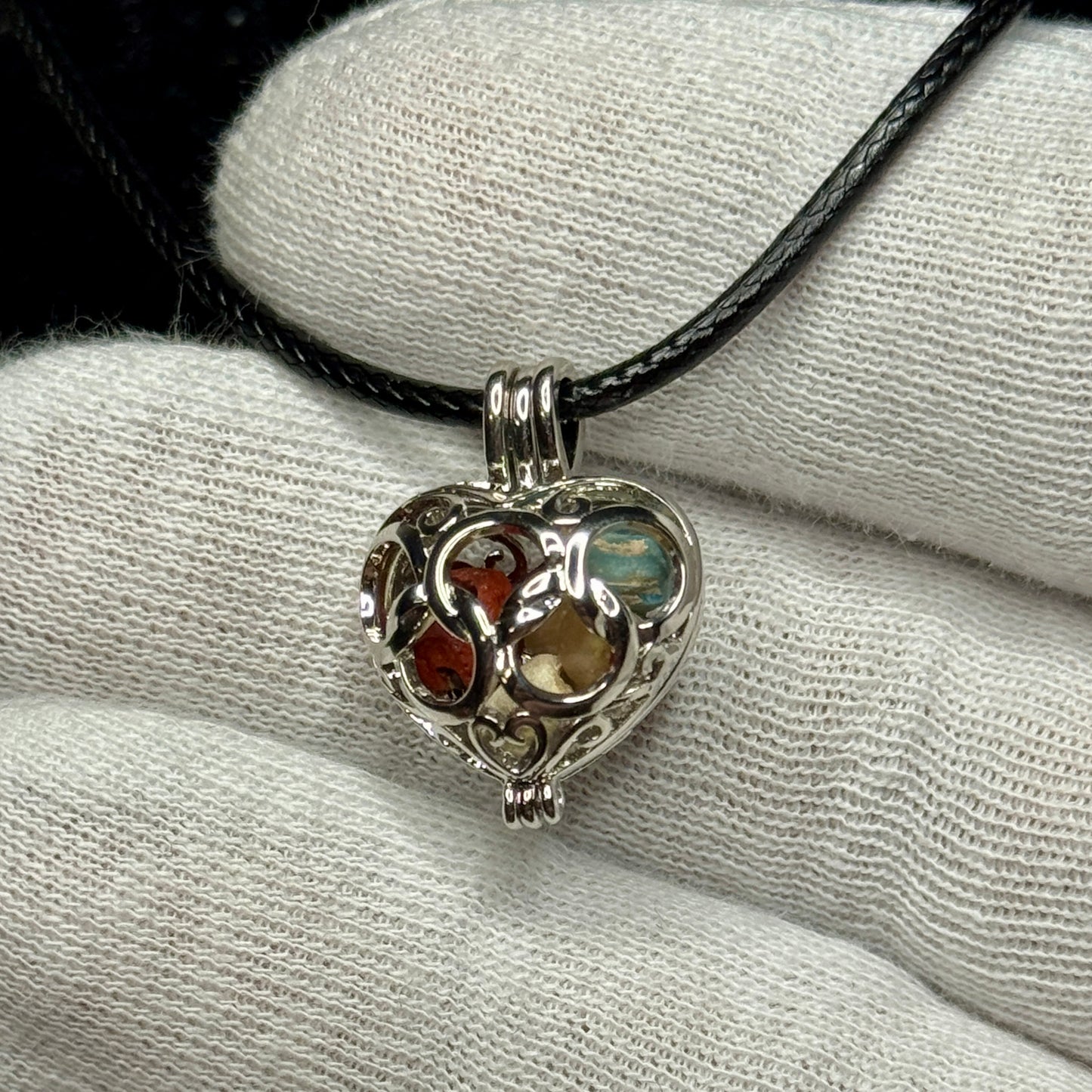 Ancient Roman Glass Beads Necklace (100 B.C. - 100 A.D.)