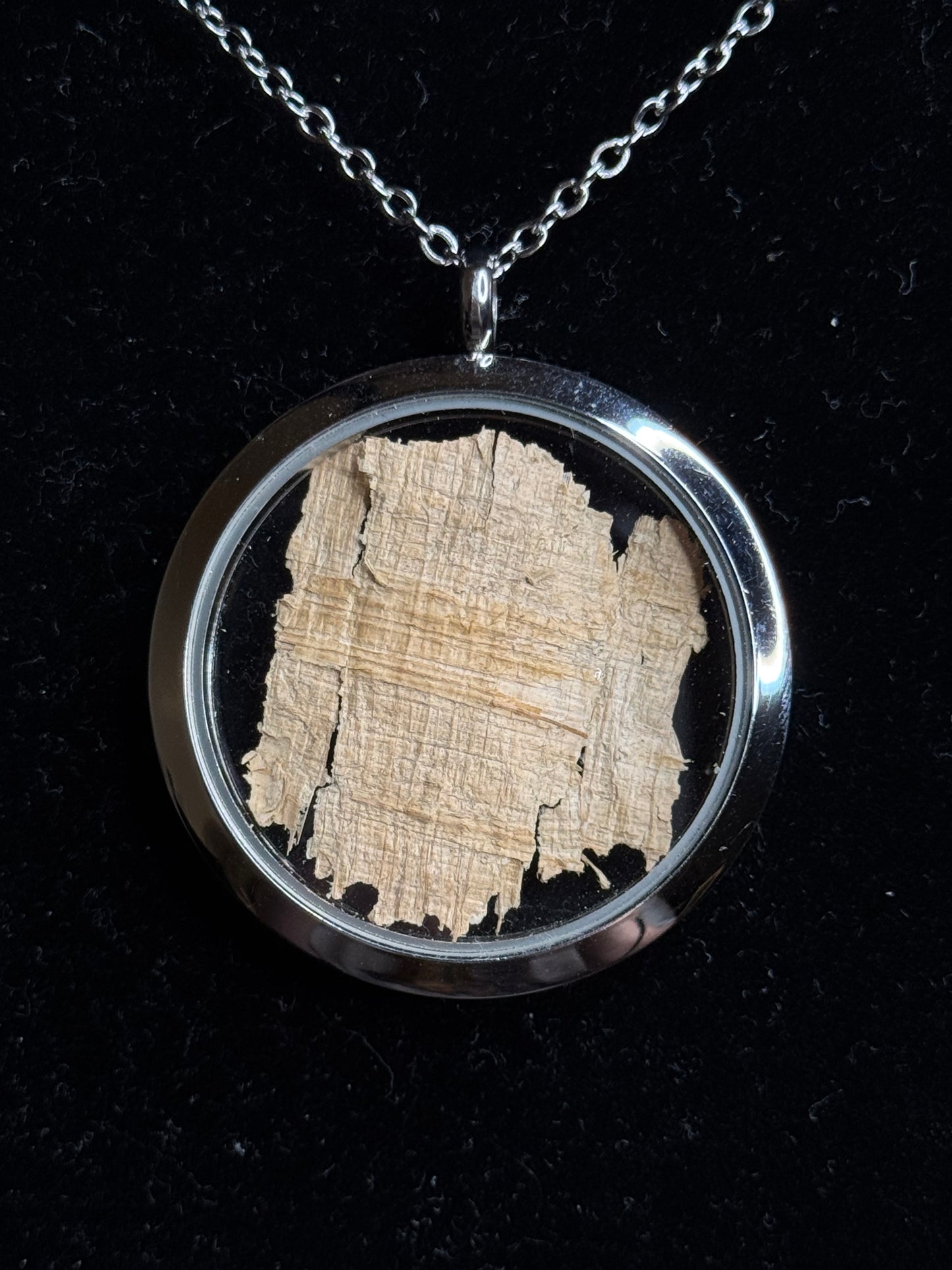 Ancient Greek Papyrus Pendant – Circa 3rd–7th Century AD