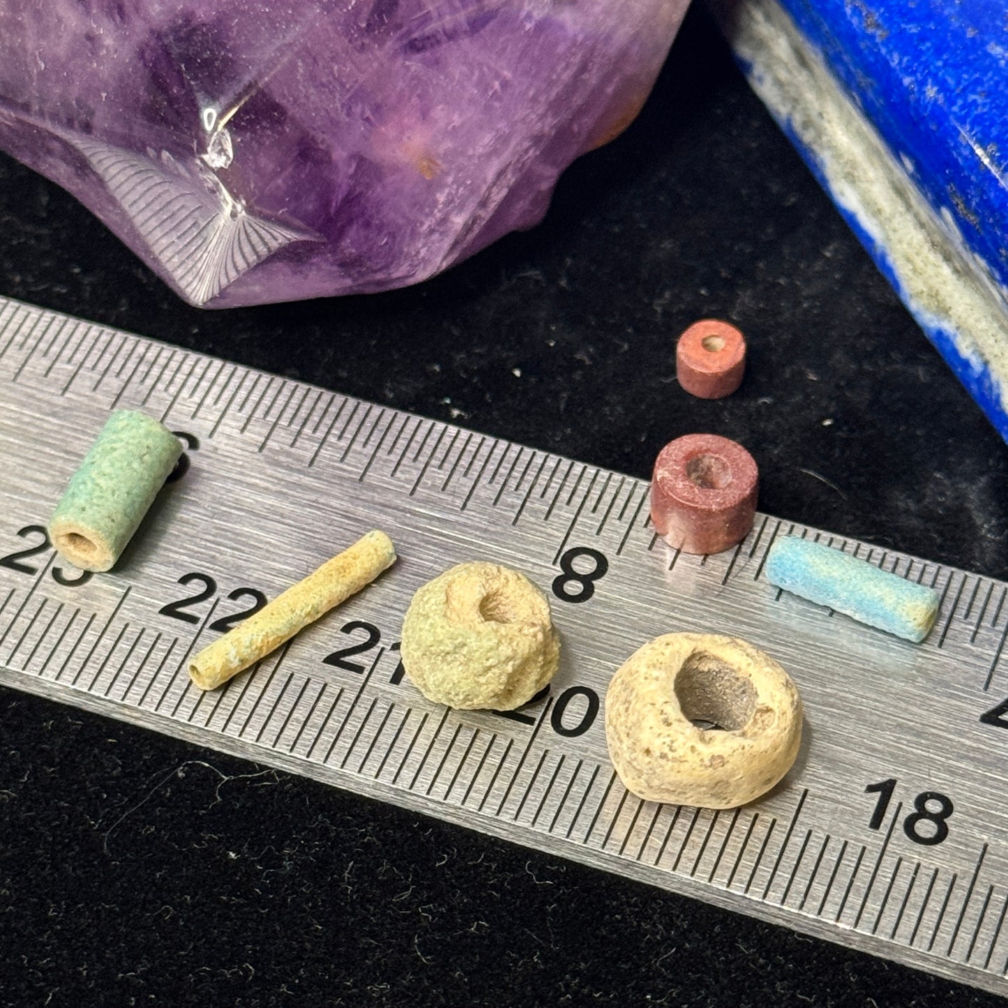 Ancient Egyptian Faience & other Beads (1000 B.C.) – Late New Kingdom to Third Intermediate Period